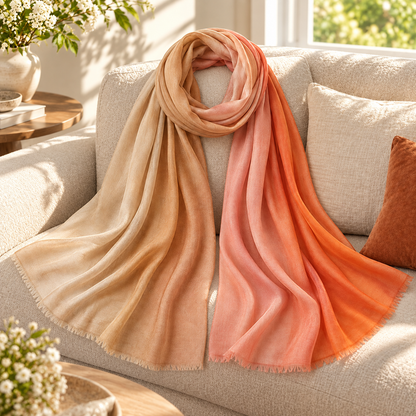 Ombré Lightweight Shawl